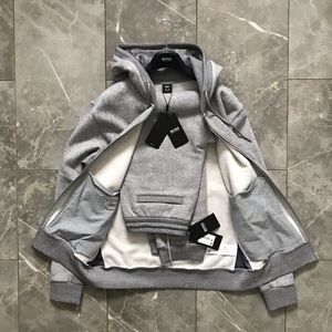 Hugo Boss Hoodie + Bottoms Sweatuit - NWT